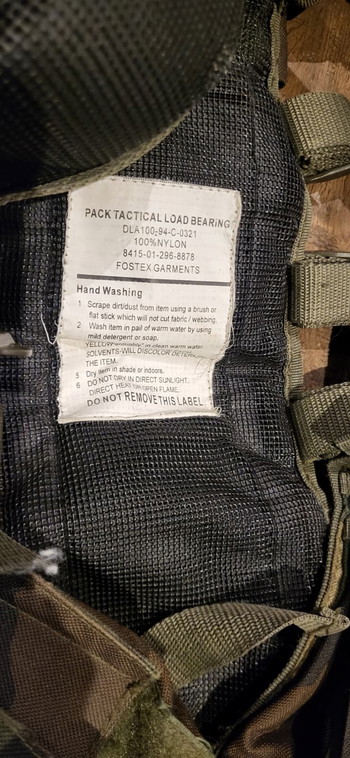 Imagen 2 de Fostex Tactical vest woodland