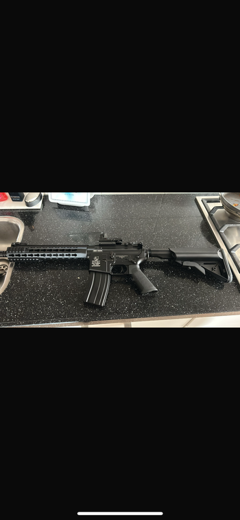 Bild 2 für COLT CYBERGUN M4A1 METAL BODY - 1 jaar oud