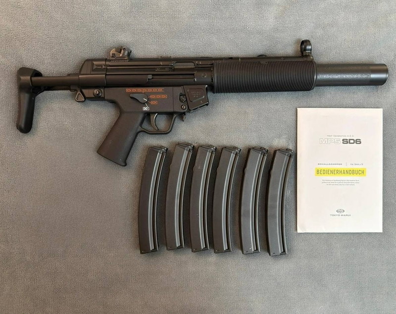 Imagen 1 de WTS: Tokyo Marui MP5 SD6 NGRS