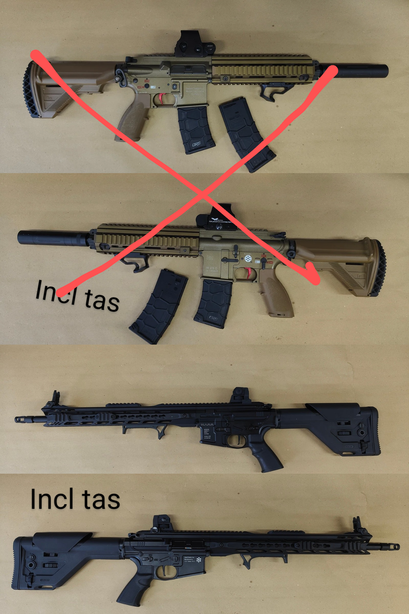 Afbeelding 1 van Heel Veel GBB Pistols &(aeg)Rifles te koop