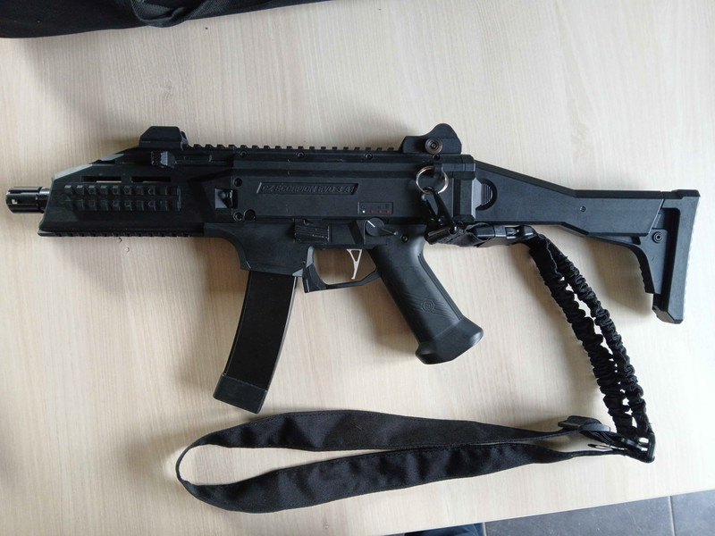 Image 1 for ASG CZ Scorpion EVO 3 met upgrades en 4 Midcaps