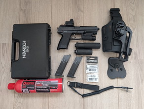 Image pour Complete Novritsch SSX-23 Stealth Loadout | Red Dot, Flashlight, 3 Mags, Dempers & Holster