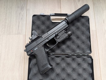 Image 2 for Complete Novritsch SSX-23 Stealth Loadout | Red Dot, Flashlight, 3 Mags, Dempers & Holster