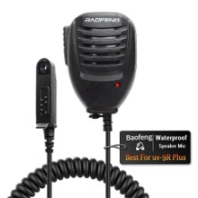 Afbeelding van Baofeng PTT microfoon speaker waterdicht - UV9R - Luidsprekermicrofoon - Nieuw