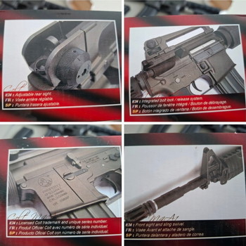 Afbeelding 4 van Te koop: King Arms Colt M4A1 KA-AG-20 AEG    Zo goed als nieuw, slechts 3x gebruikt