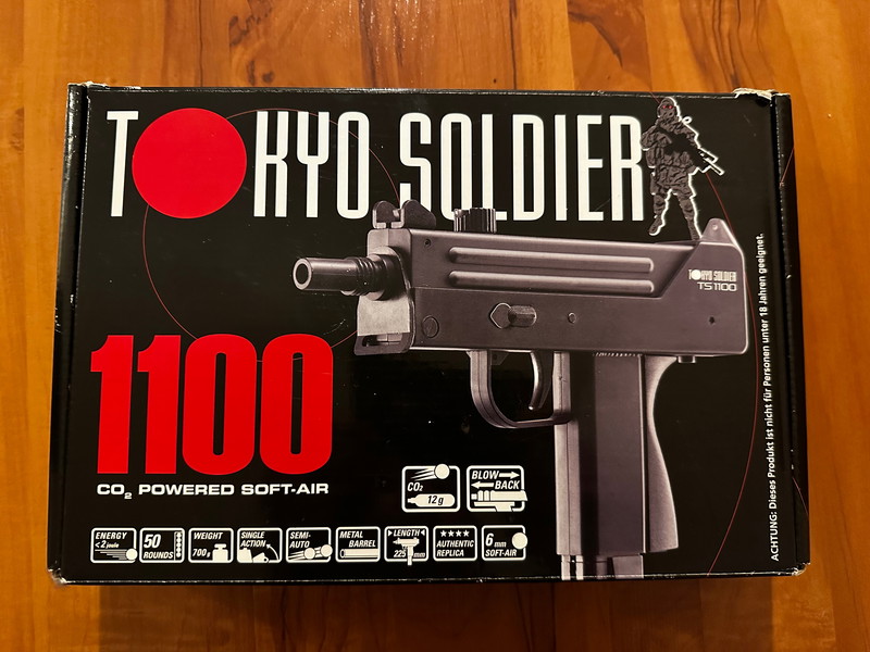 Image 1 for Tokyo Soldier 1100/ MAC 10 CO2 Blowback