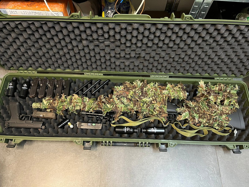 Image 1 pour JG Bar-10 (VSR) HPA Bolt M - Fully upgraded, Vortex scope, enz