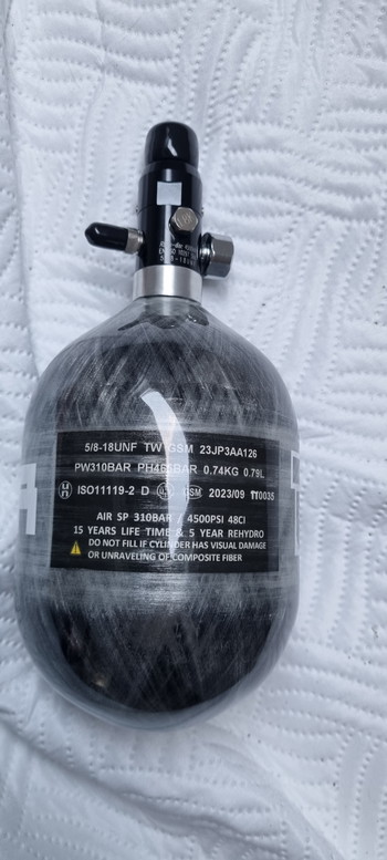 Afbeelding 2 van HPA Carbon Dominator Tank 0.8 Liter (Nieuw)