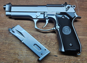 Image for WE Beretta M9A1 Silver GBB