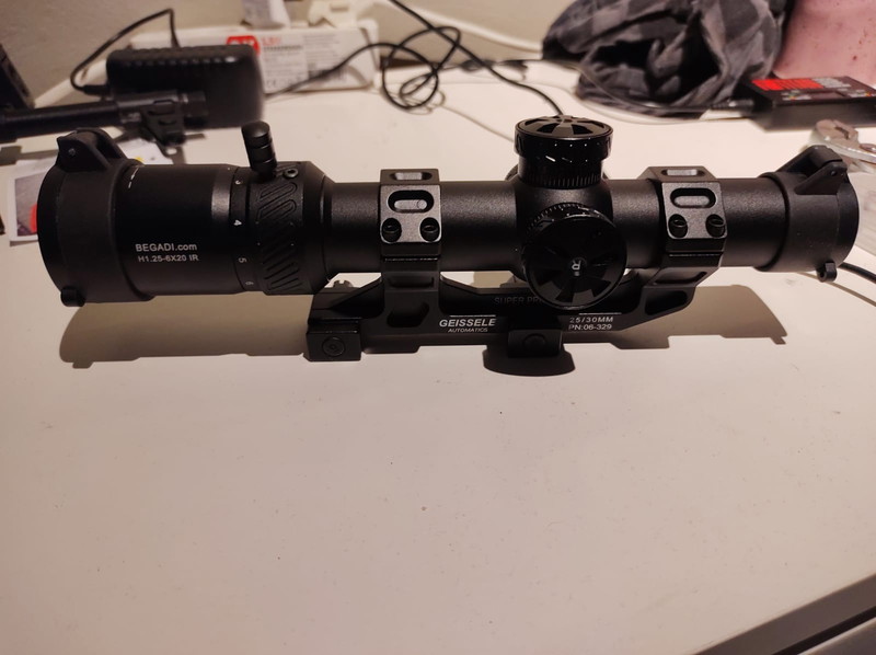 Afbeelding 1 van 1.25 - 6 x 20 IR-richtkijker (30 mm hoofdbuis, verlicht) incl. killflash