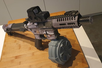 Image 2 for Custom ARP9 Upgraded with carbon tracer , and new red dot