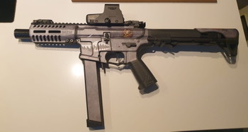 Image 4 for Custom ARP9 Upgraded with carbon tracer , and new red dot