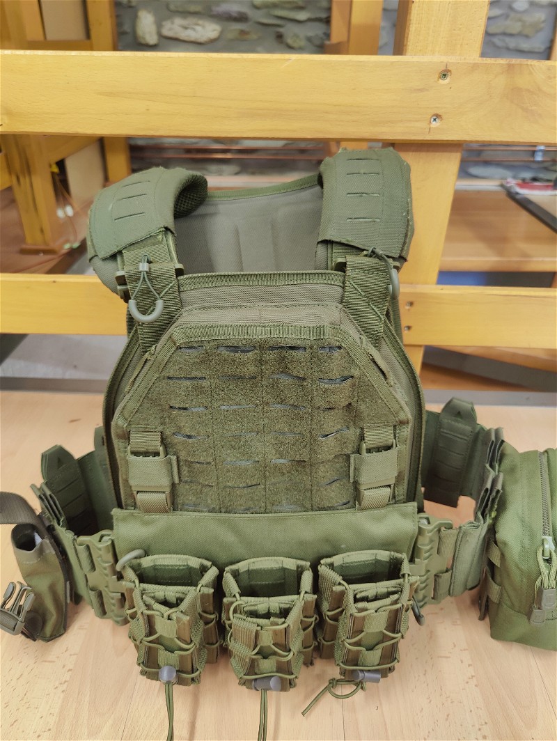 Image 1 for Plate carrier with backpack