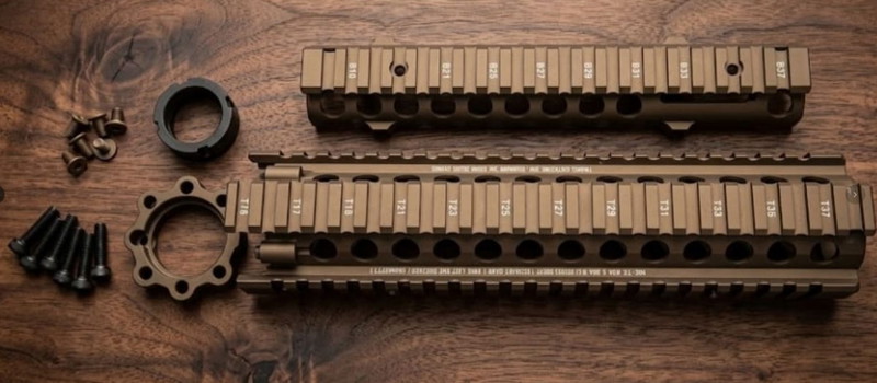 Image 1 for Daniel Defense MK18 9.5 Bronze SOCOM handguard R.I.S Metall