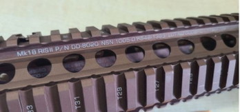 Image 3 for Daniel Defense MK18 9.5 Bronze SOCOM handguard R.I.S Metall