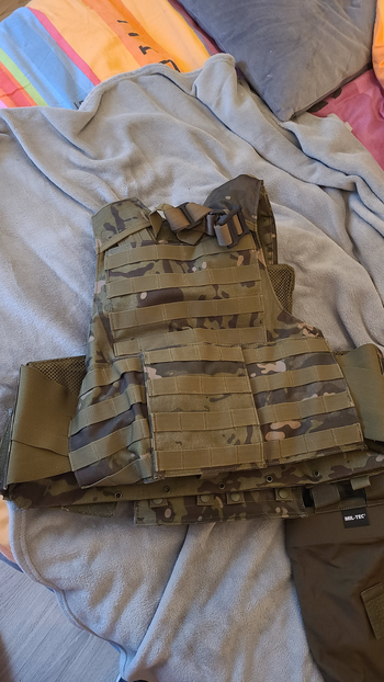 Image 2 pour Plate carrier multicam green