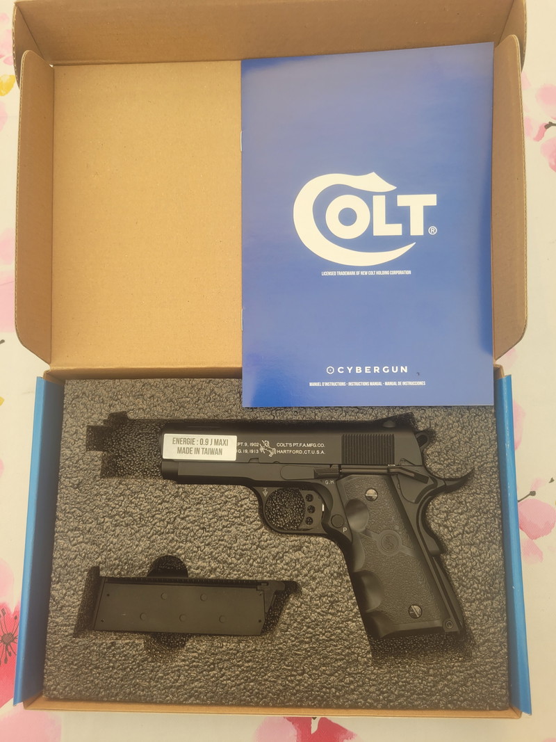 Image 1 for Colt Cybergun 1911 defender GBB NIEUW