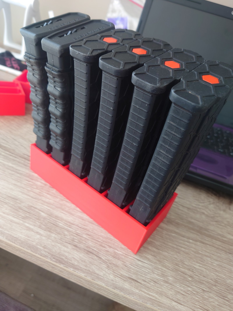 Image 1 for 3D printed M4 mag holders.