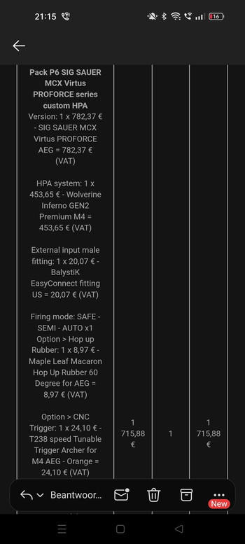 Image 4 pour VFC MCX Virtus Powair6 HPA built