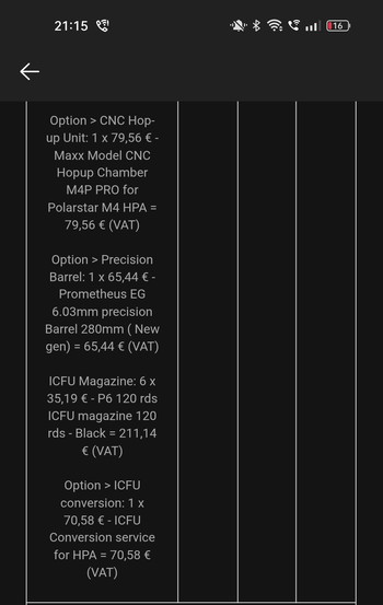 Imagen 5 de VFC MCX Virtus Powair6 HPA built