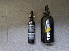 Afbeelding van Grote en kleine Tipmann HPA flessen