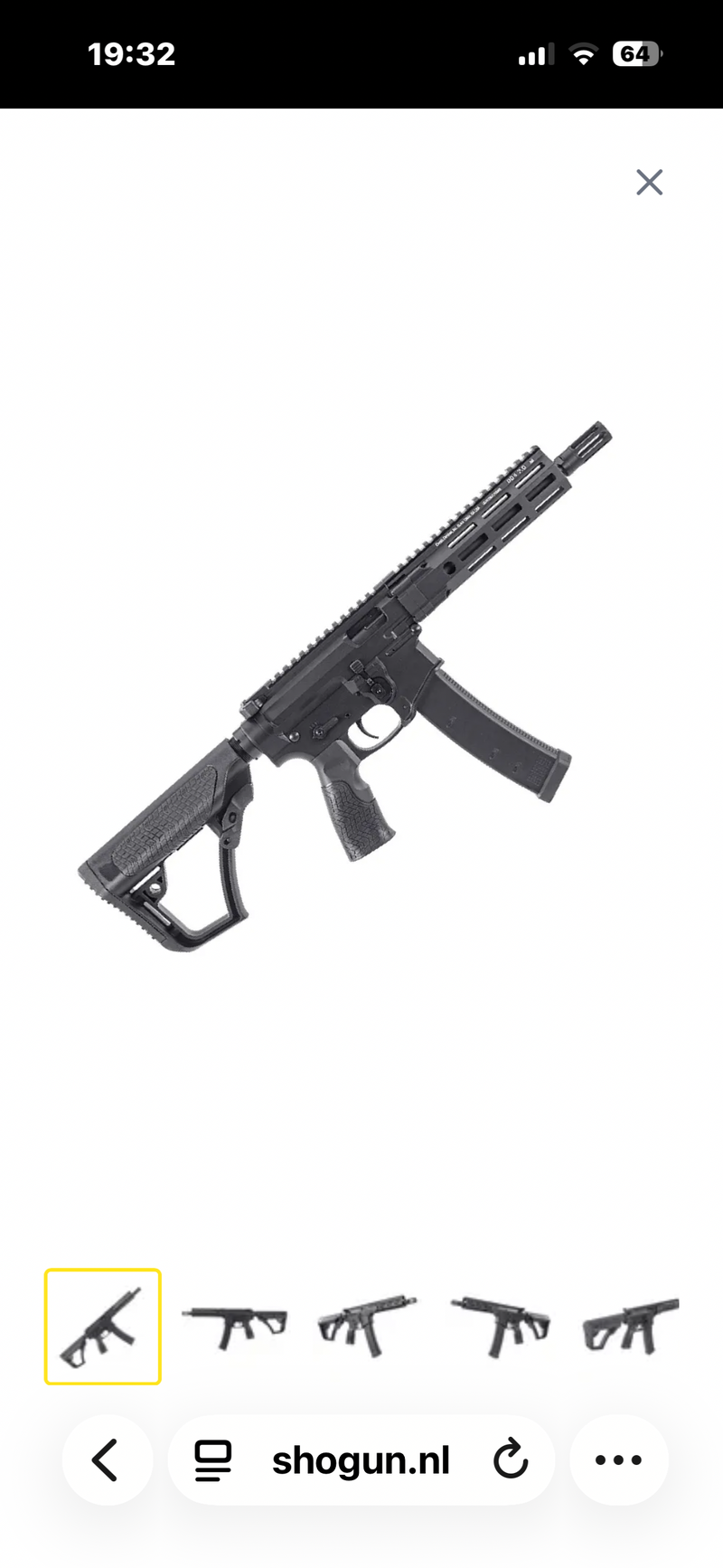 Image 1 for EMG Daniel Defense PCC SBR GBB Double Eagle