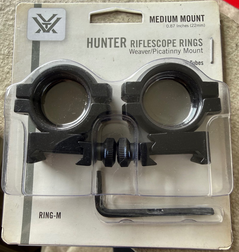Bild 1 für Vortex Hunter Montageringen 25,4 mm Medium