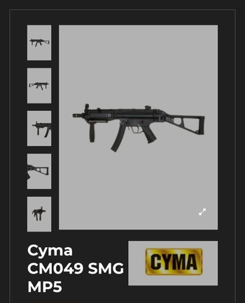 Image 4 for Cyma cm049 smg mp5
