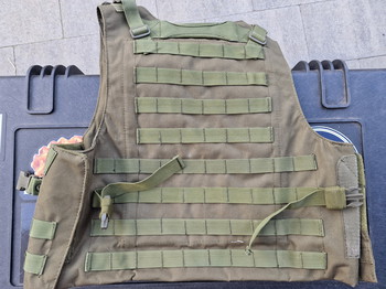 Imagen 3 de Tactische vest met admin pouch en 2 extra pouches