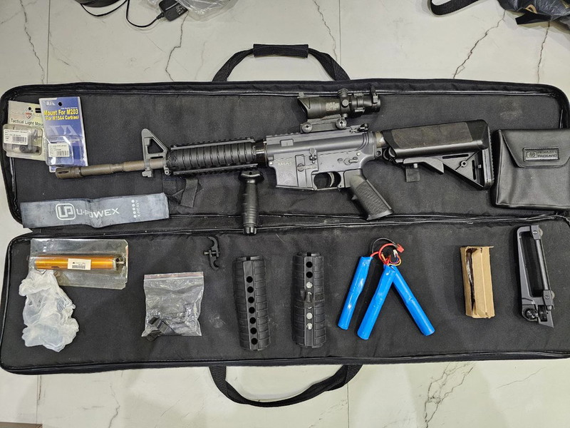 Image 1 for Celcius M4A1 PTW Airsoft Custom Set Top Zustand