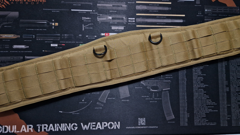 Image 1 for Warrior Assault Systeem Enhanced PLB Belt Coyote Brown