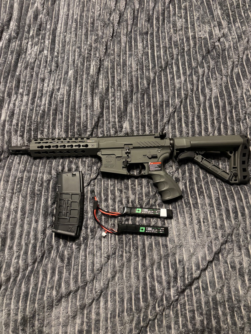 Image 1 for G&G CM16 SRS - Battleship Grey + 2x batterij