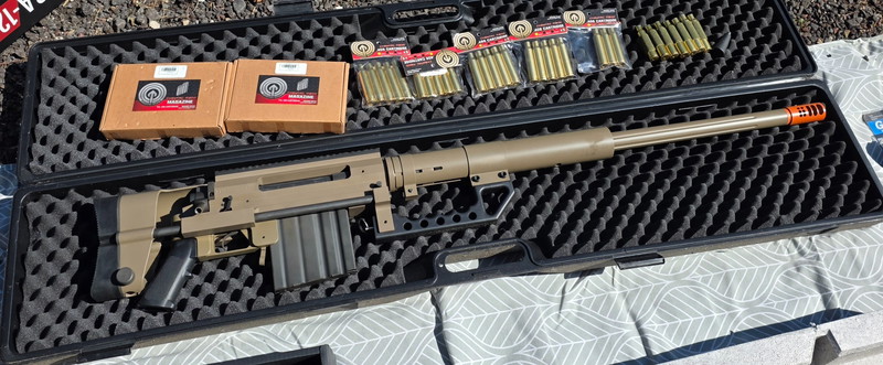 Image 1 for Socom Gear Cheytac m200 6mm shell eject gbb