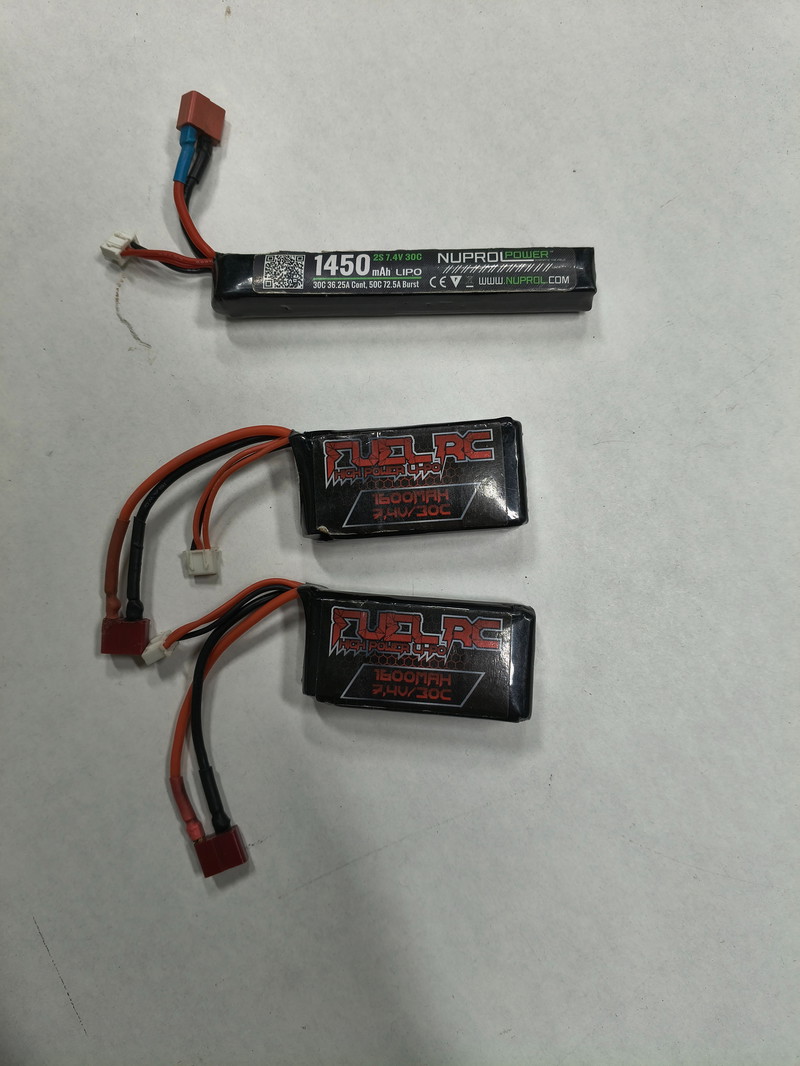 Afbeelding 1 van Diverse 7.4 en 11.1 lipos