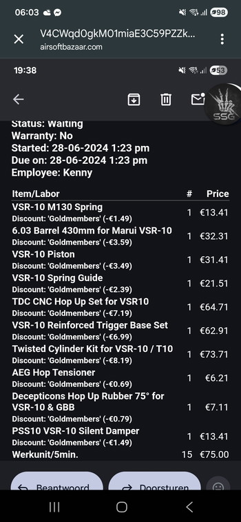 Bild 4 für Full upgrade vsr 10 tokyo marui