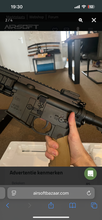 Afbeelding van Zwart gespoten hk416 sportline AEG