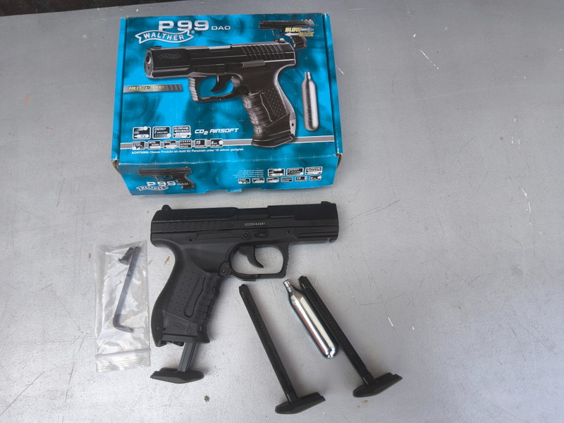 Afbeelding 1 van Walther P99 DAO CO2