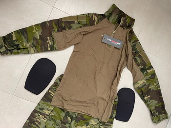 Bild 3 für Airsoft camouflage outfit - maat M, valt als S - ongedragen