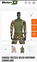 Image pour Colombian army tropical combat shirt