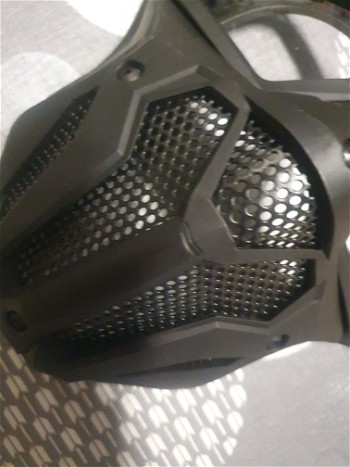 Afbeelding 3 van Airsoft masker met ventilatie-fan op AAA batterij (anti-fog)