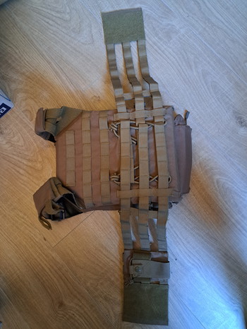 Image 2 for mooi vest inclusief hard plastic platen en pouches