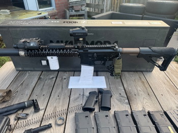 Image 2 for Zo goed als nieuwe Tokyo marui mws mk18 gbbr