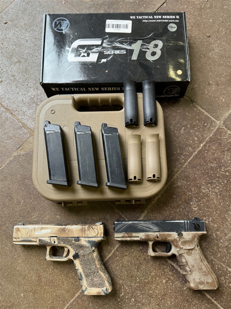 Image 1 for 2x glock WE G18c