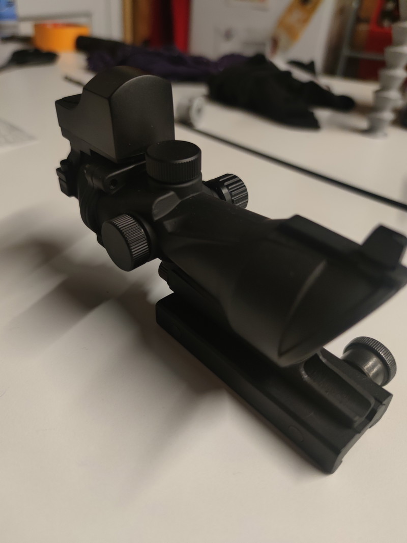 Bild 1 für AIM-O 4x32IR ACOG QD style scope COMBO Black