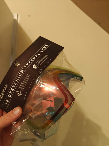 Imagen 4 de Dye i4 clear lense + red lens
