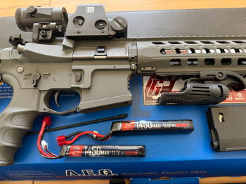 Imagen 2 de Réplique GC16 PREDATOR Battleship Grey G&G ARMAMENT AEG Upgradée et optionnée