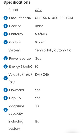 Afbeelding 2 van G&G MGCR 556 NIEUW