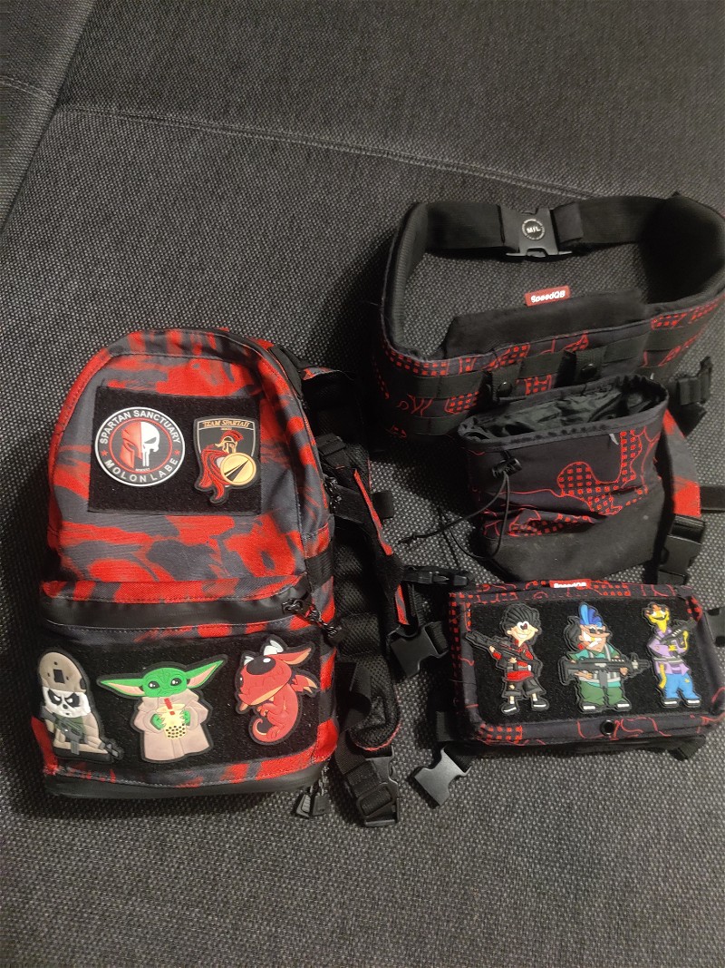 Image 1 pour Speedqb chest+backpack+battlebelt