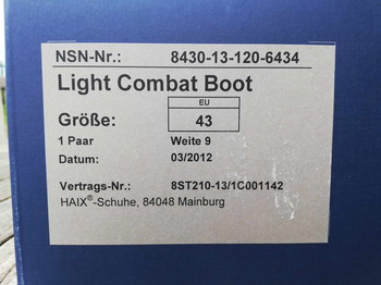 Image 4 for NIEUW! Haix Light Combat Boots (Maat 43)