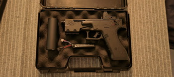 Afbeelding 2 van CYMA CM131S AEP Glock look COMPLETE SET